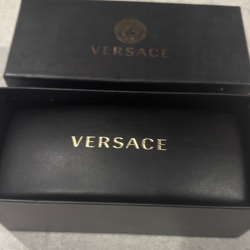 Versace Black and Gold Eyewear Box
